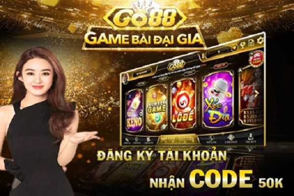 Hướng dẫn cách nhận code 50k Game bài Go88 hôm nay